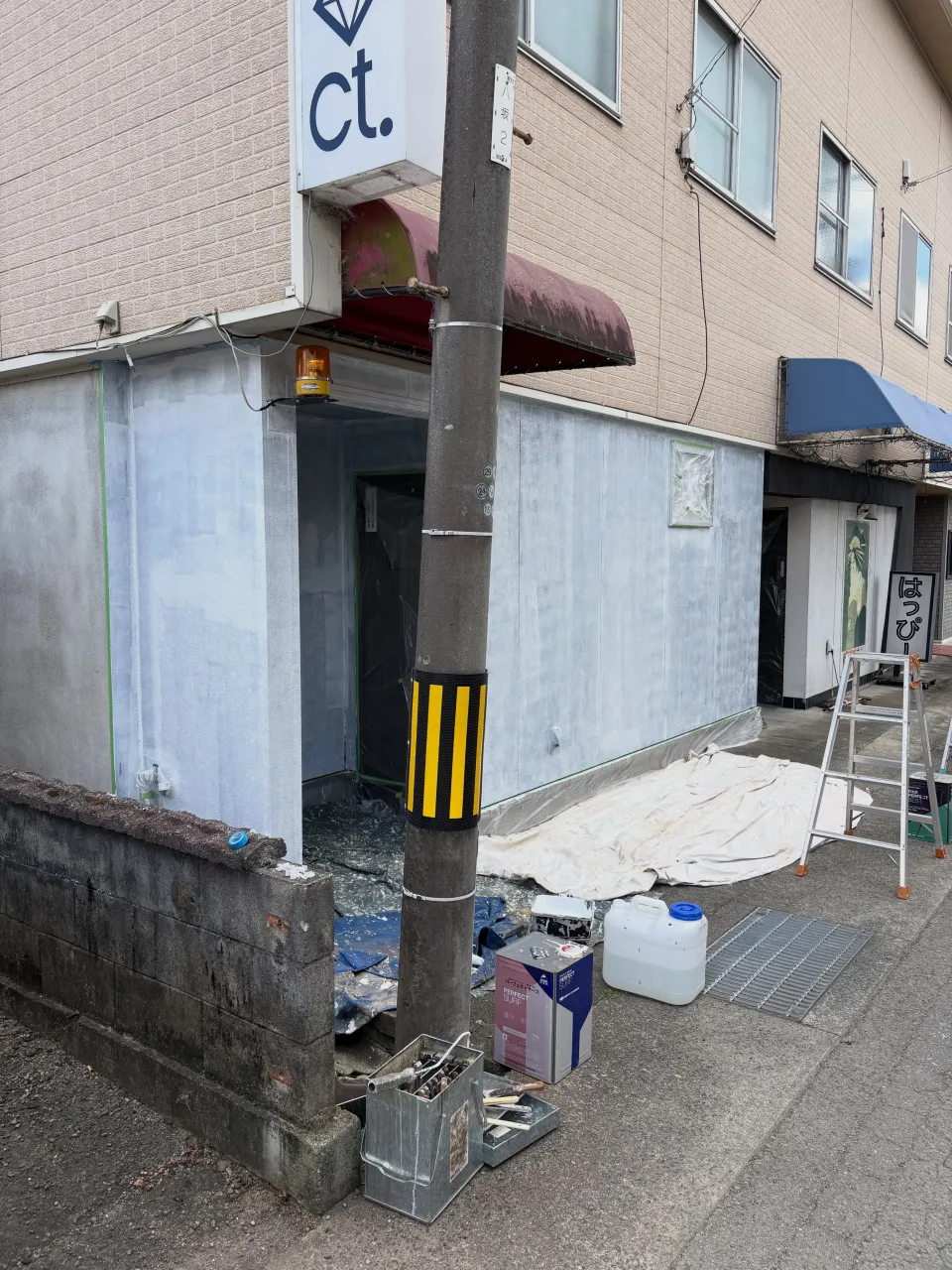 外壁のリフレッシュ、完了しました。