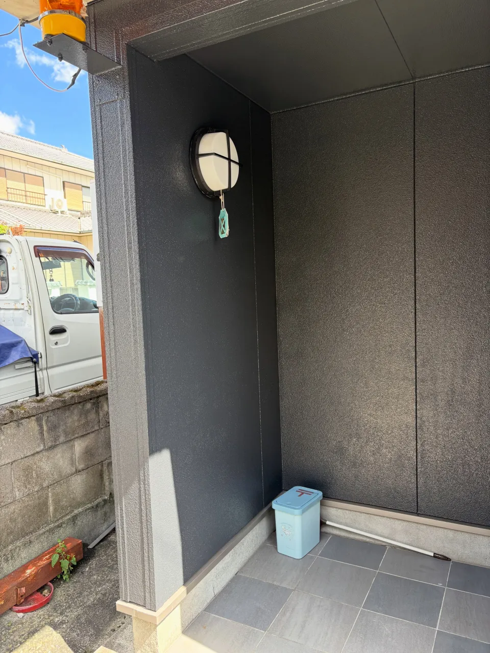 外壁のリフレッシュ、完了しました。