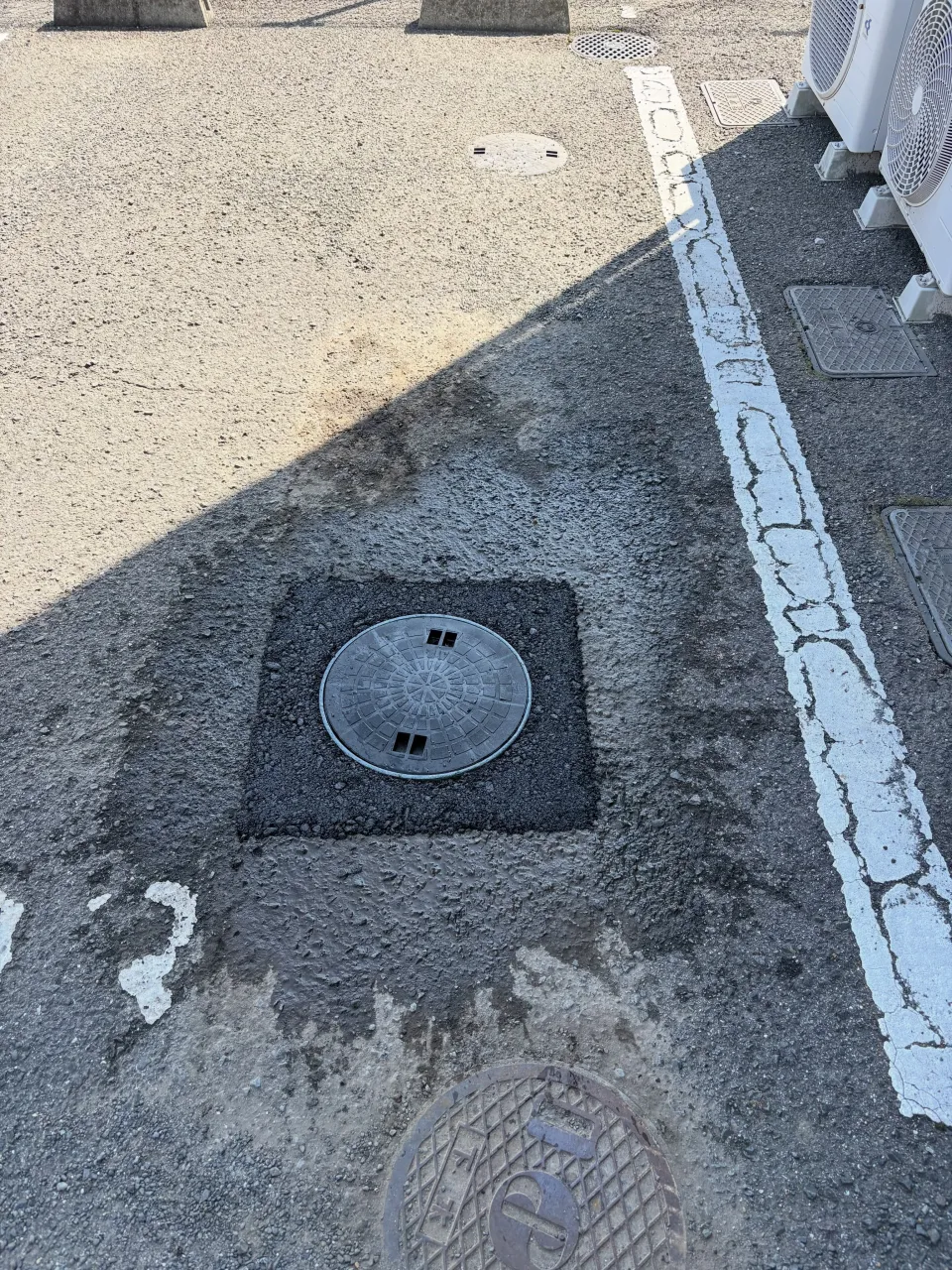 下水枡の修理に注力!